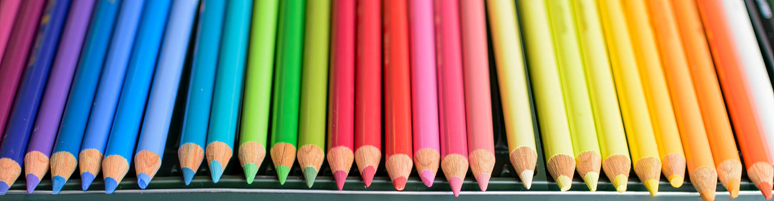 Kunst blyanter i flotte farver